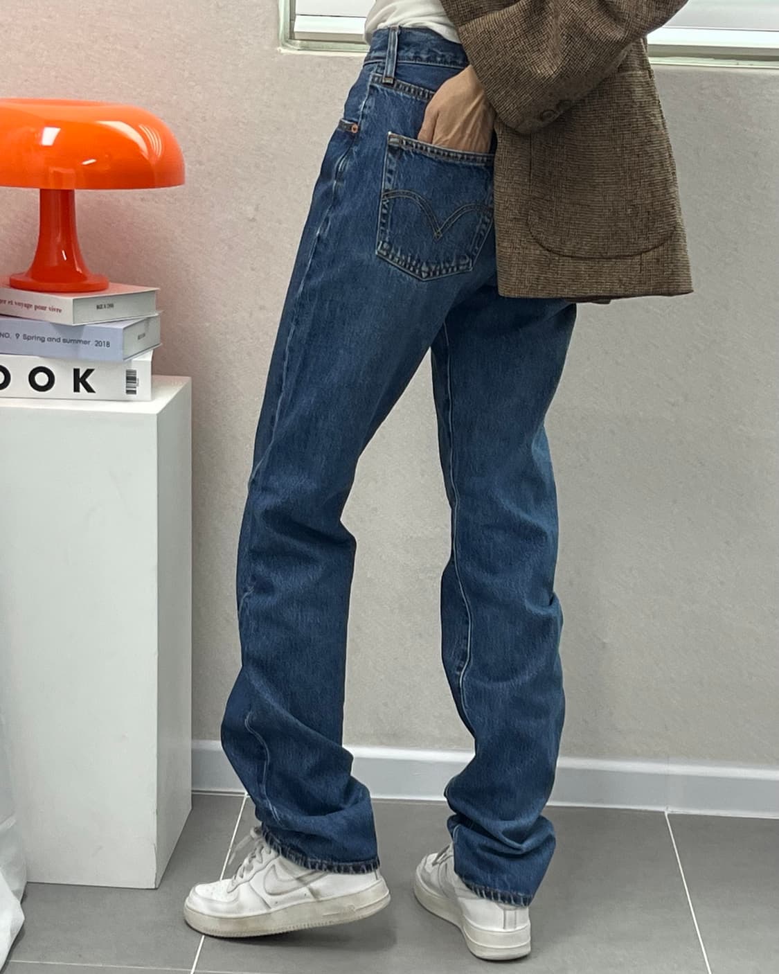 (허단36)리바이스 501 코리아 진청-M1406 상품이미지1