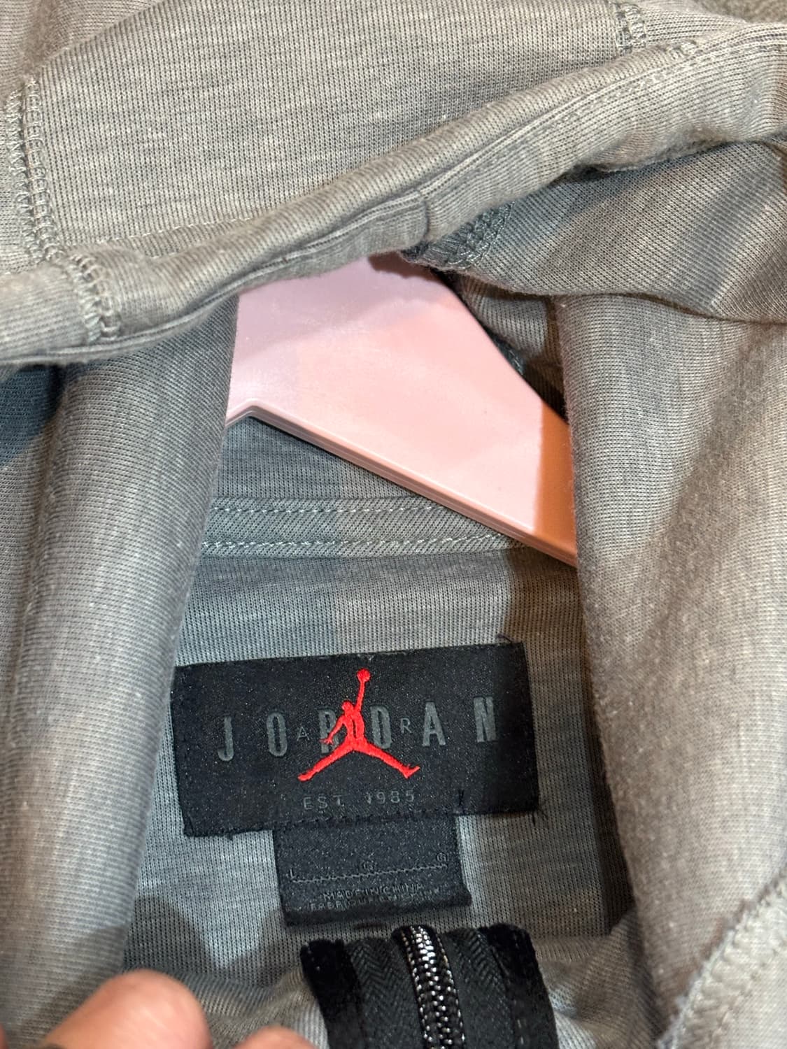 조던 후드집업 그레이 L사이즈 상품이미지5