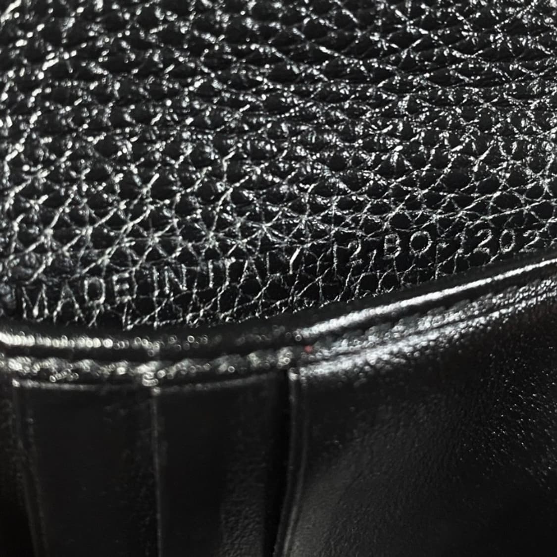 [정품] DIOR 디올 CD아이콘 그레인 송아지가죽 남성용 반지갑 상품이미지9