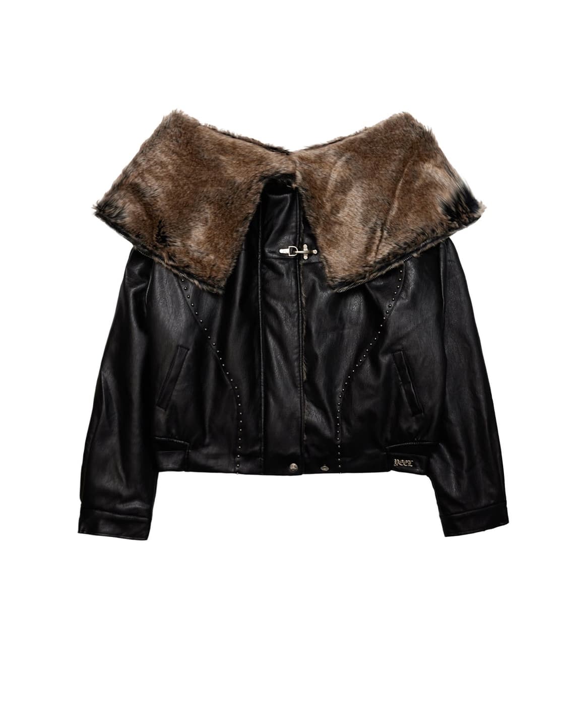 YEEL FOLD-OUT HOODIE SHAWL FUR JACKET 상품이미지4