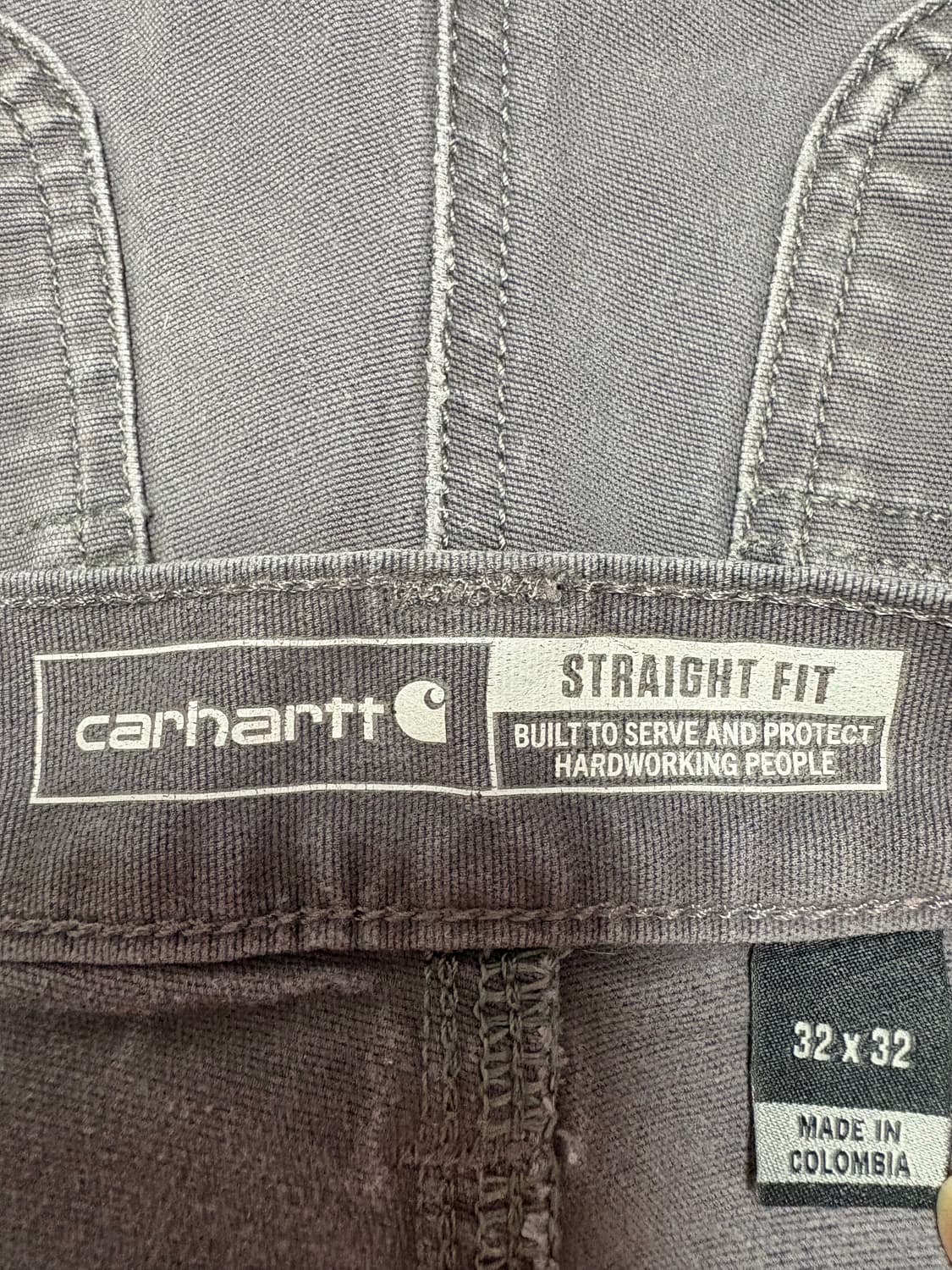 칼하트 러그드 플렉스 리그비 스트레이트 핏 팬츠 (32x32) 상품이미지4