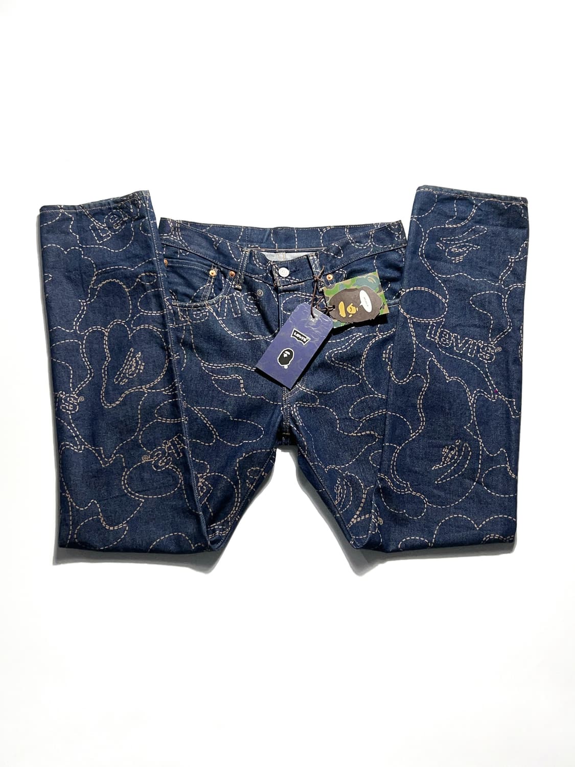 Bape Levis 501 Denim Pants 상품이미지3