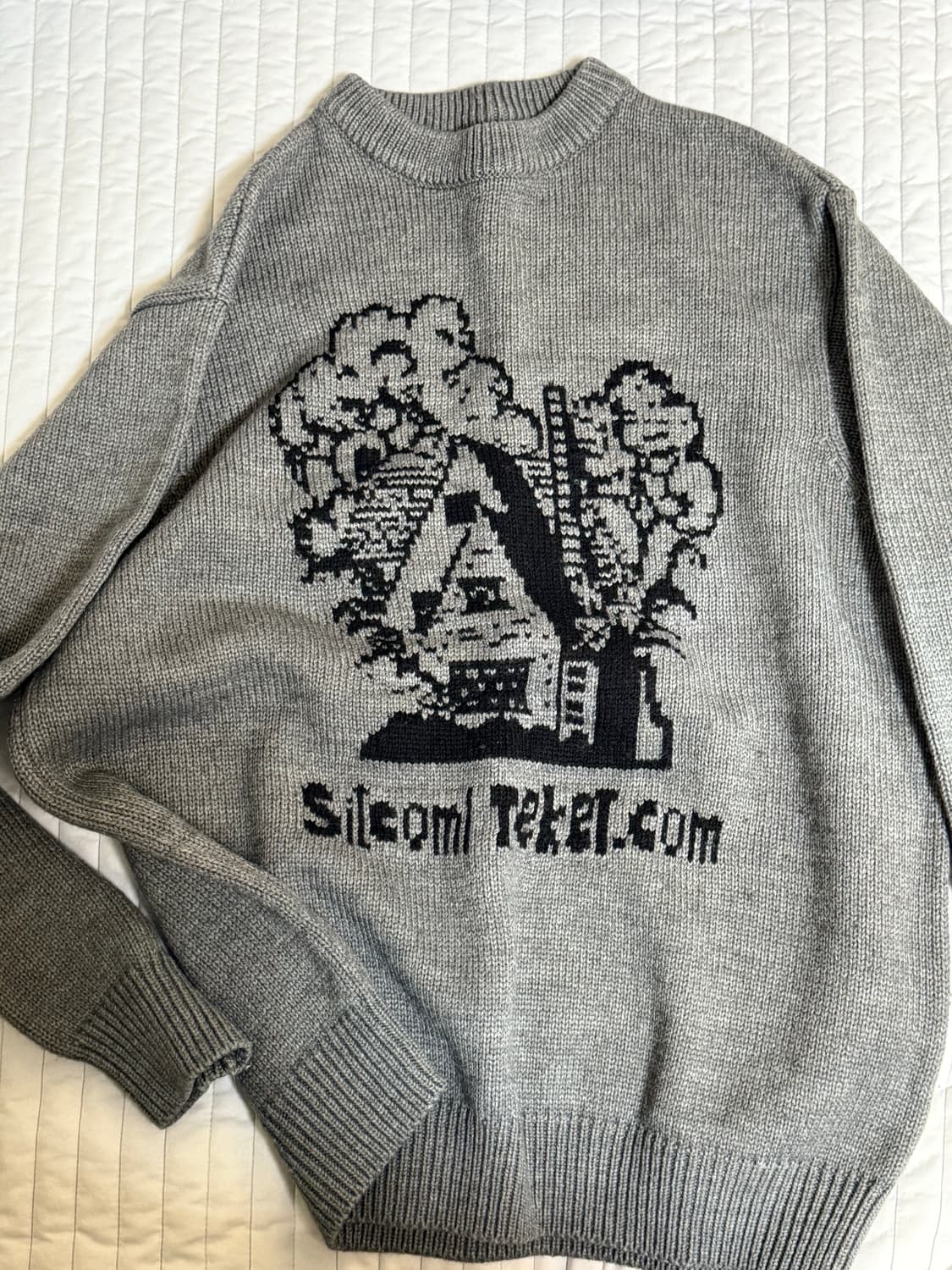 TEKET 테켓 HOME KNIT CHARCOAL 상품이미지4