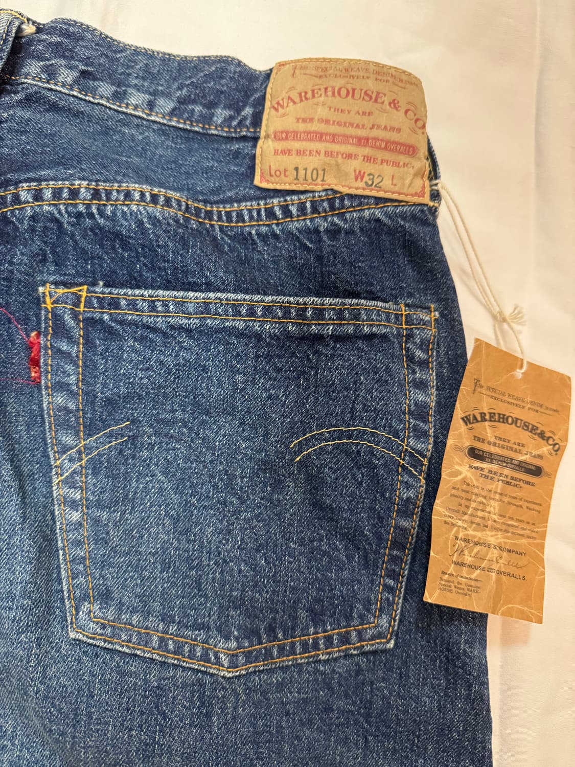 웨어하우스 1101 2ND 다크 인디고 32사이즈 상품이미지3