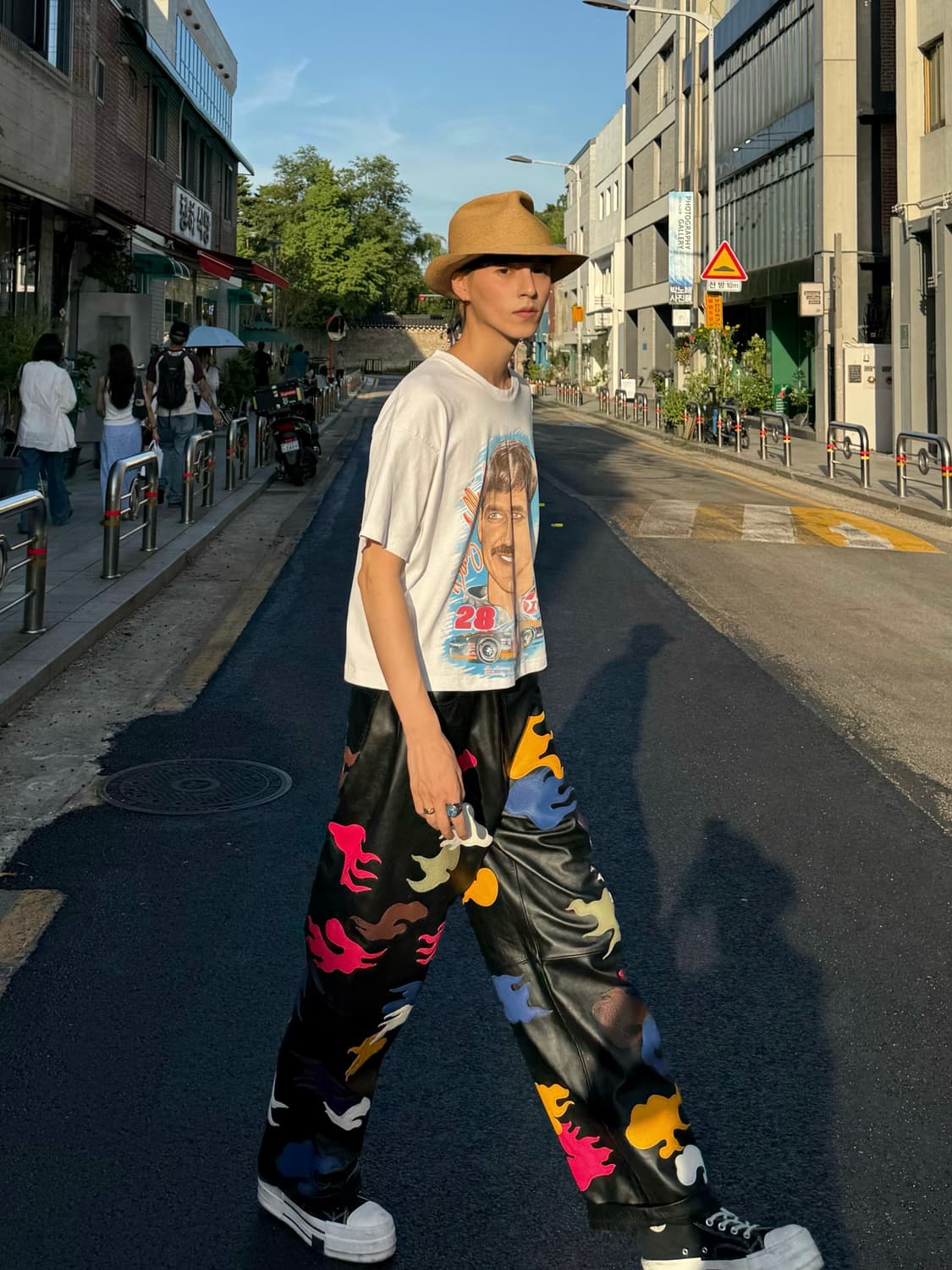 Houseneverdies cloud cow leather pants 상품이미지5