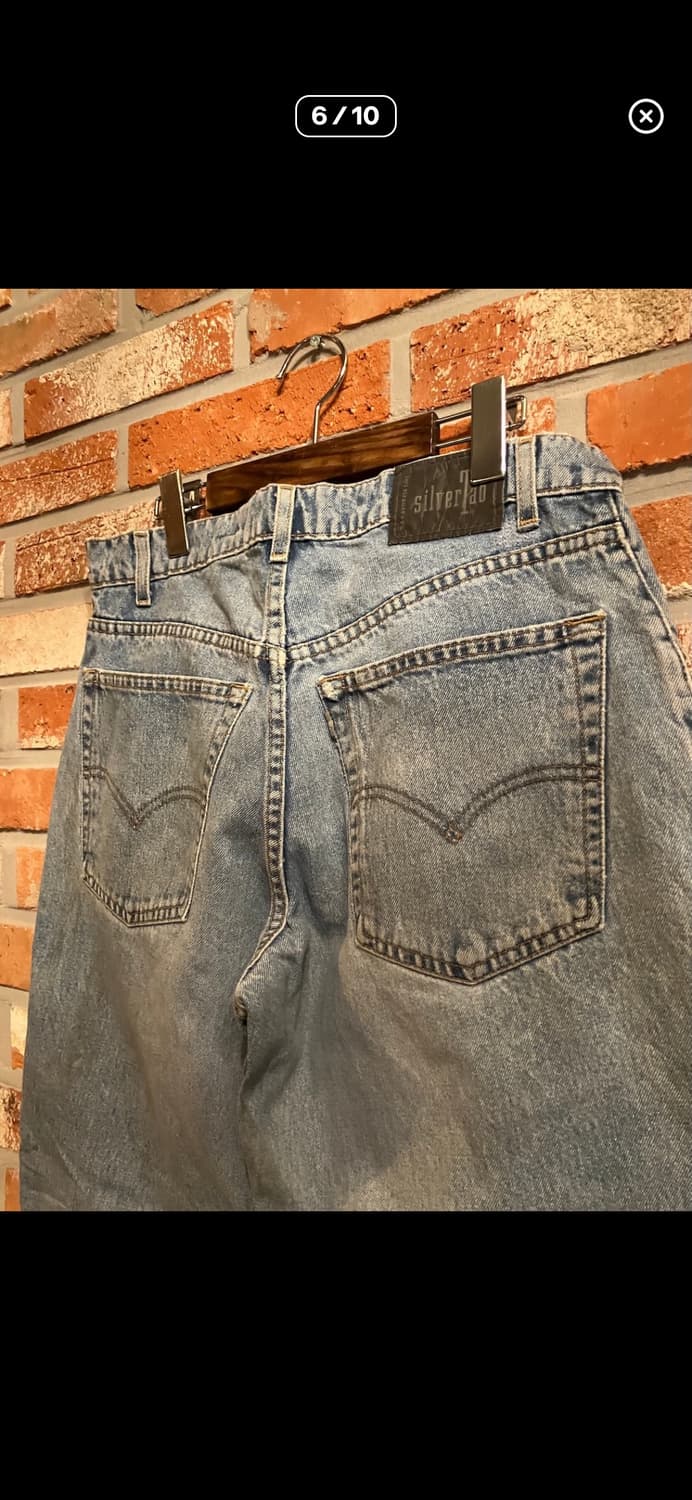 90s Levi’s silvertap baggy denim 상품이미지6