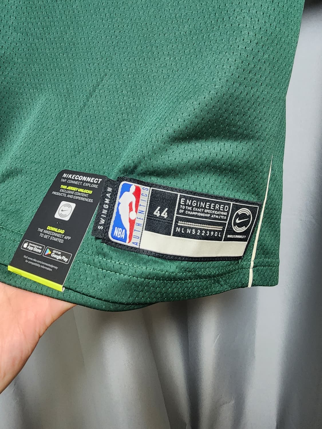 나이키 밀워키벅스 안테토쿤보 스윙민 져지 44사이즈 새제품 상품이미지5