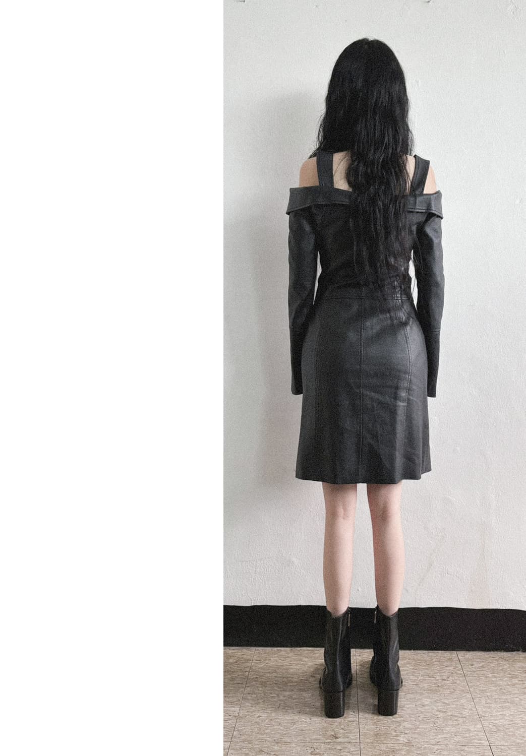 bcbgmaxazaria 레더 라이더타입 원피스 상품이미지5
