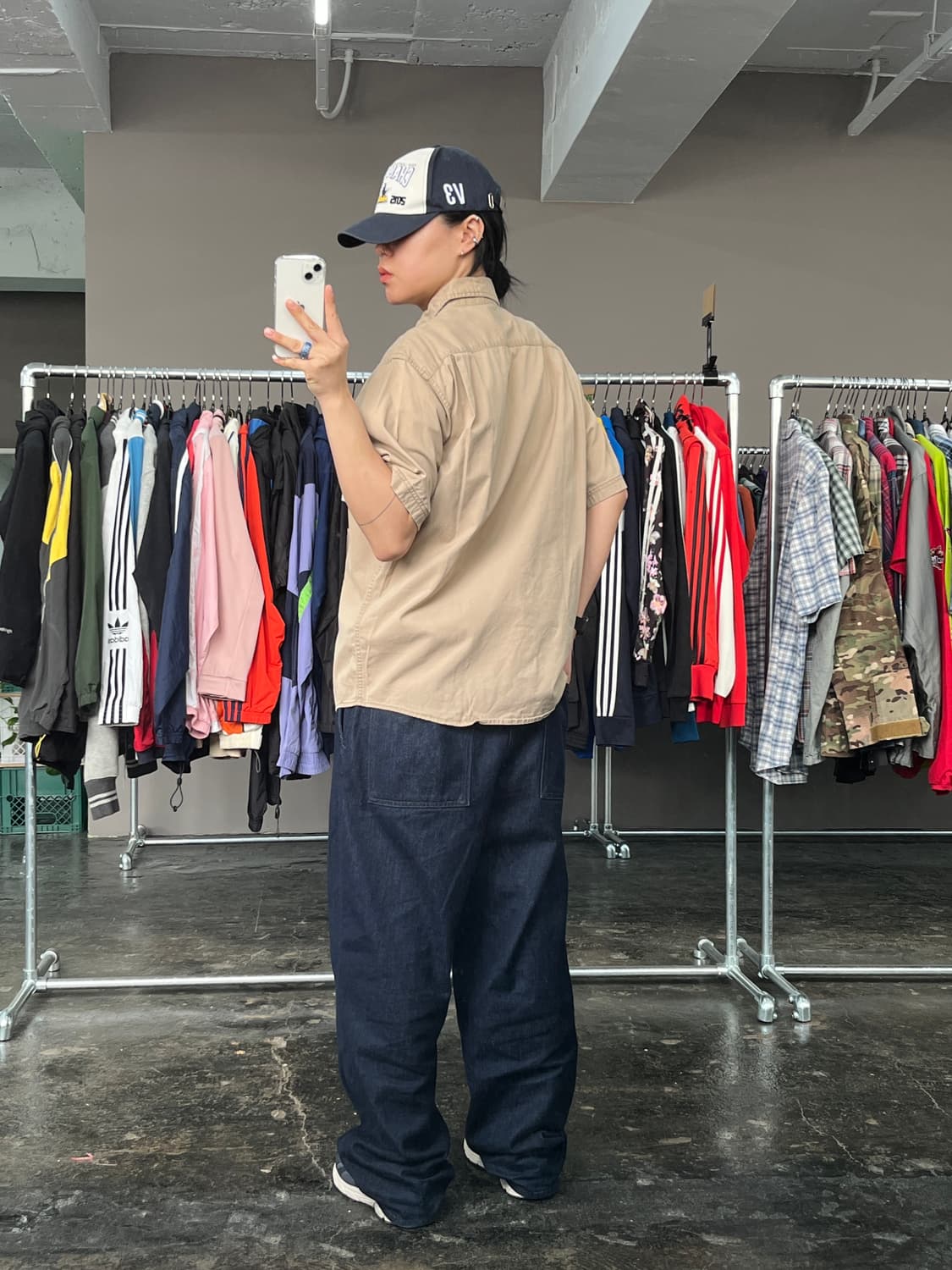 랭글러 코튼 워크 반팔 셔츠  상품이미지5