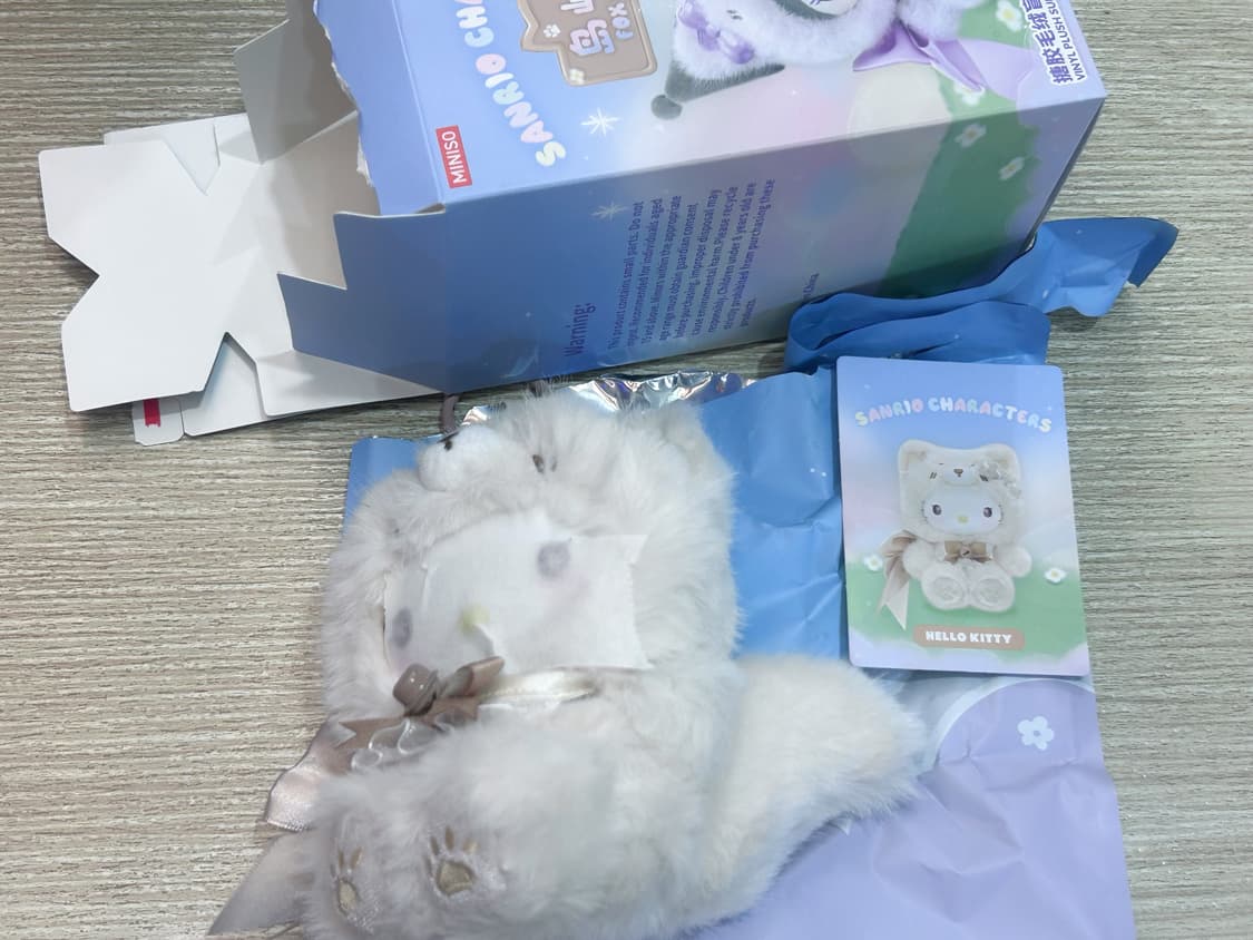 산리오 여우 폭스아일랜드 라부부 누이 인형 헬로키티  상품이미지1