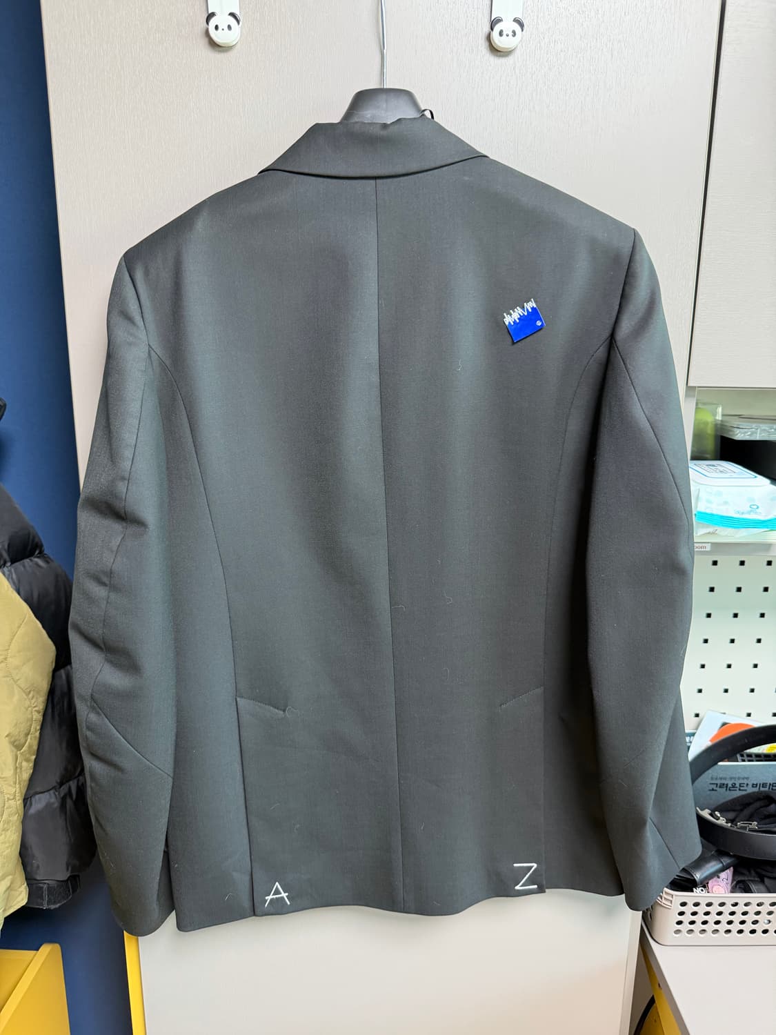 자라 x 아더에러 오버사이즈 블레이저 블랙 상품이미지3