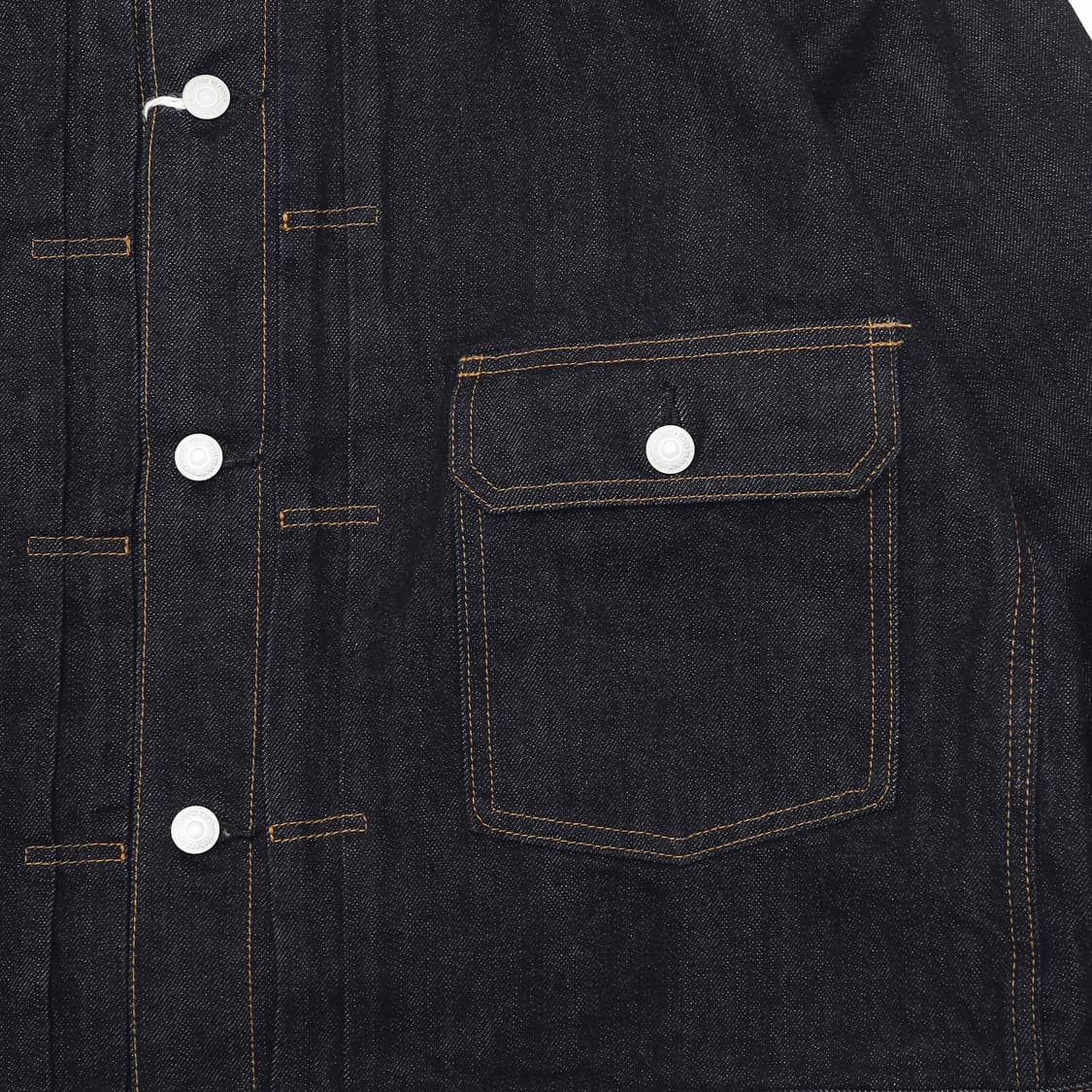 오디너리 핏츠 데님 자켓 1st type one wash 상품이미지3