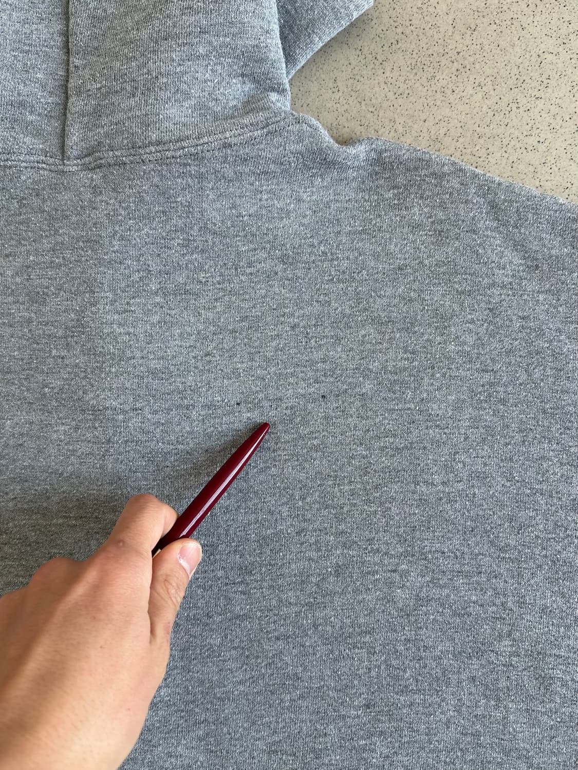 90s 빈티지 러셀 후드집업 그레이 XL USA 상품이미지7