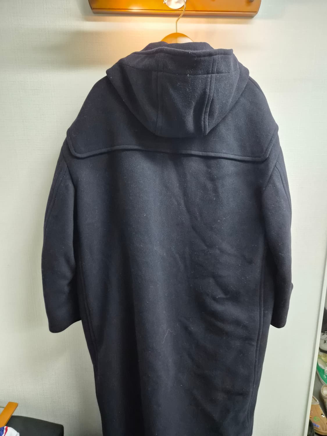 M/105) 무탠다드 울 블렌드 오버사이즈 더플 코트 팝니다 상품이미지2