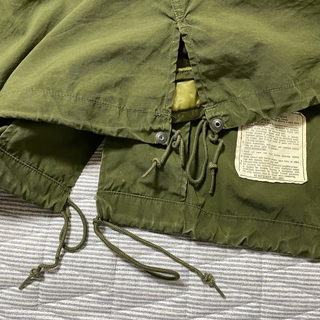 오리지널 M65 피쉬테일 개파카 OG S사이즈 상품이미지8