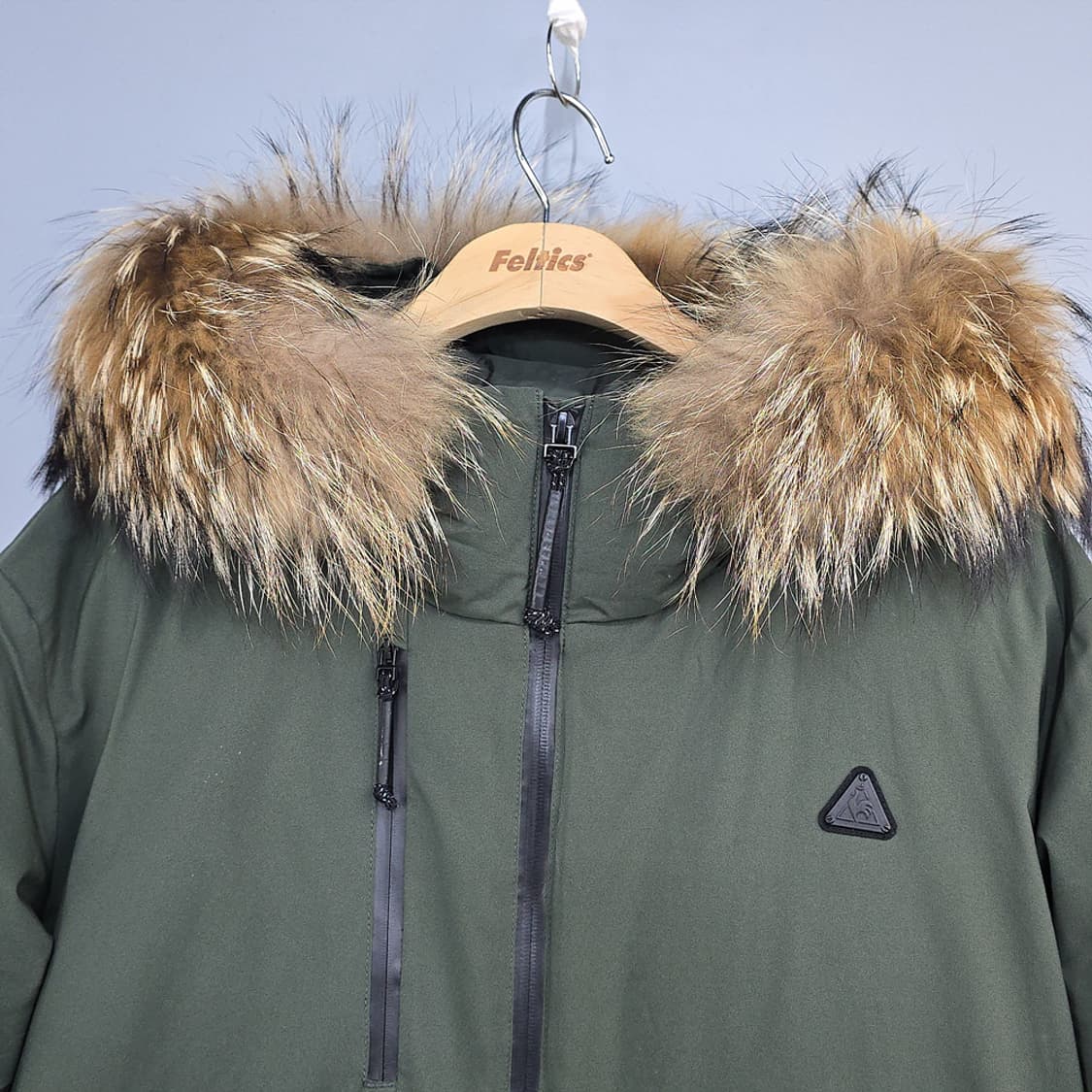 르꼬끄 (le coq) 라쿤퍼 덕다운 점퍼 90 상품이미지2