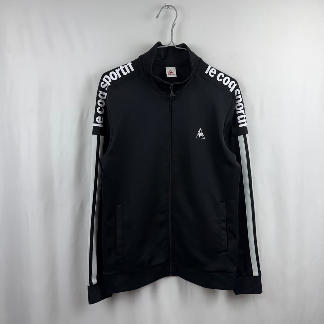 (셋업)(M) 르꼬끄 트랙 셋업 블랙 상품이미지2