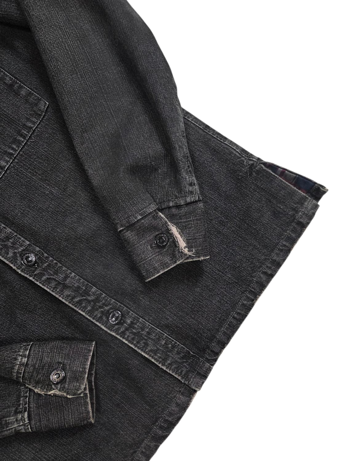 리바이스 60510 흑청 데님 자켓 L 상품이미지5