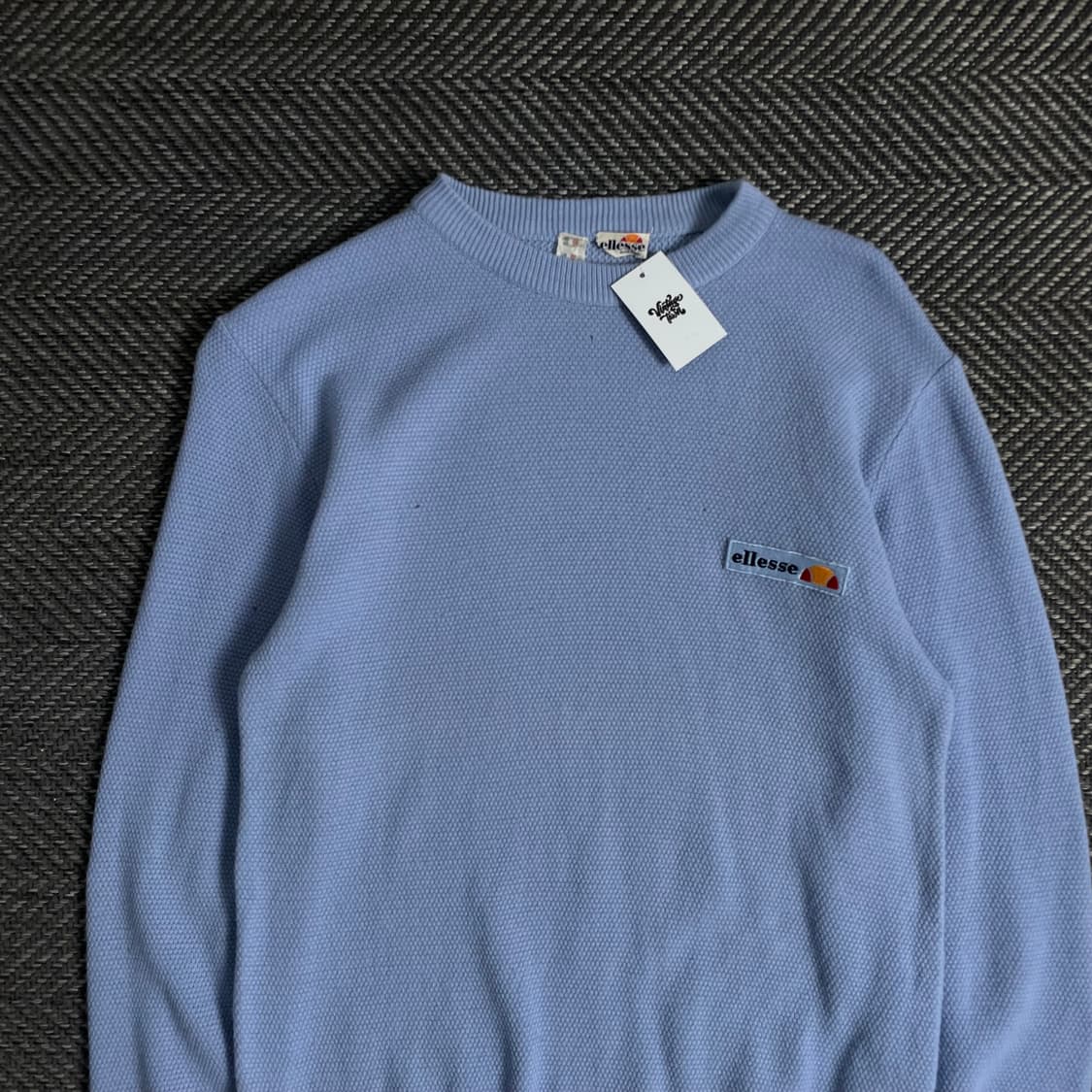 00s 엘레쎄 올드스쿨 미니멀 와플 니트o 3391 상품이미지4