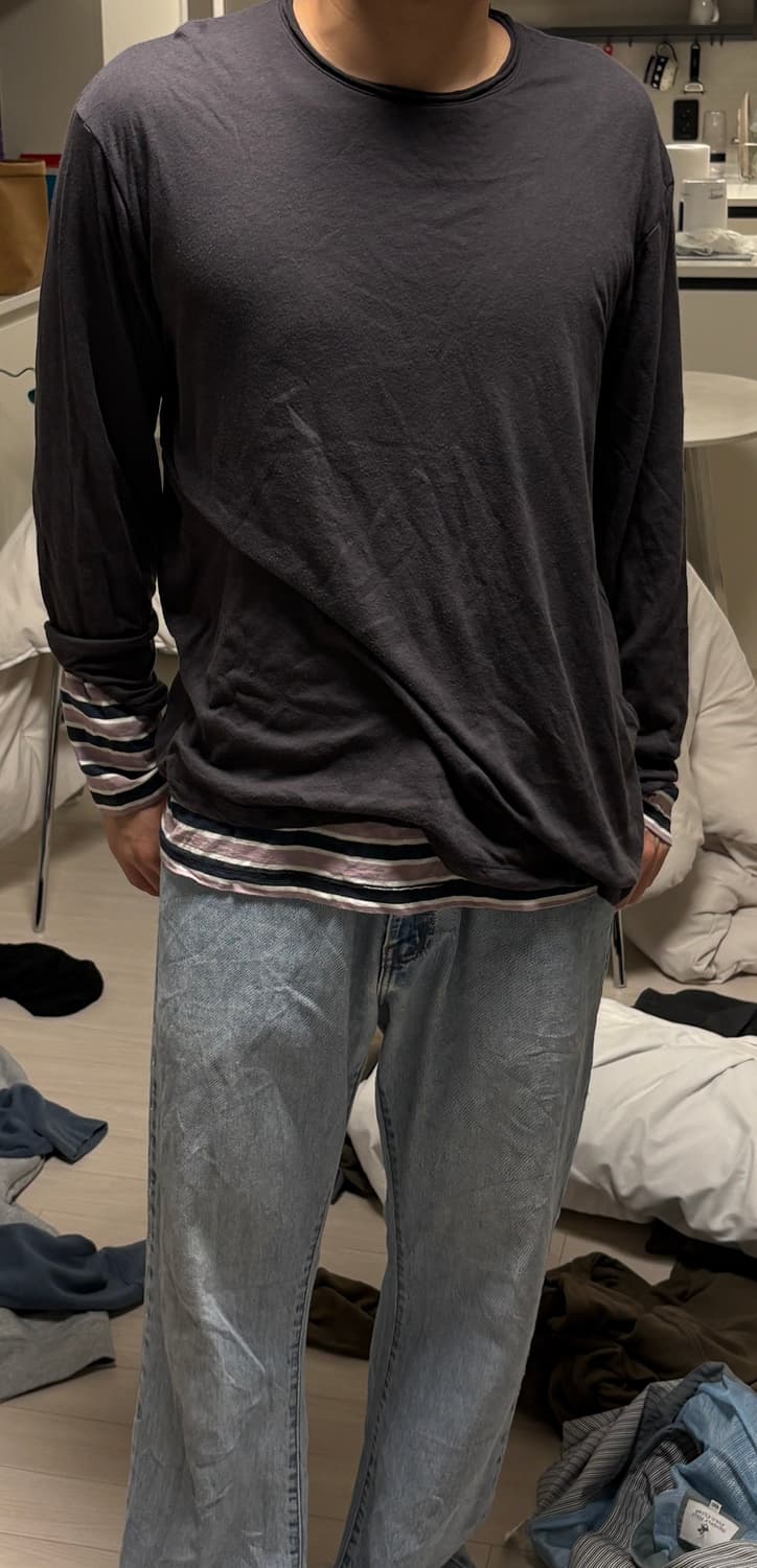 해칭룸 레이어드 롱슬리브 상품이미지1