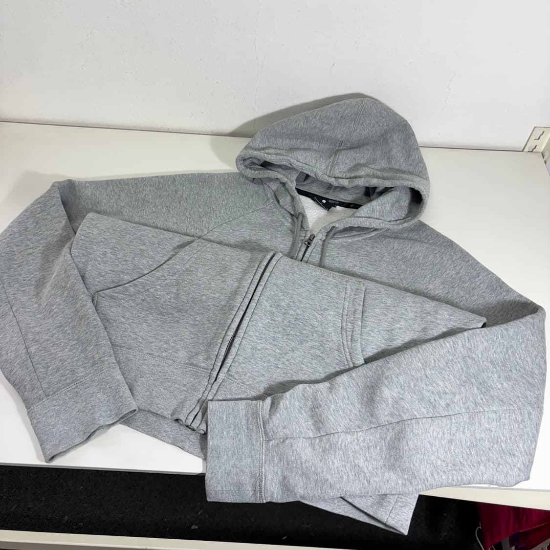 L 나이키SB 그레이 후드집업 상품이미지2