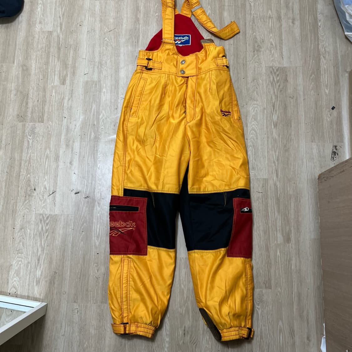 리복 90s 올드스쿨 스노우보드 멜빵바지 80  상품이미지1