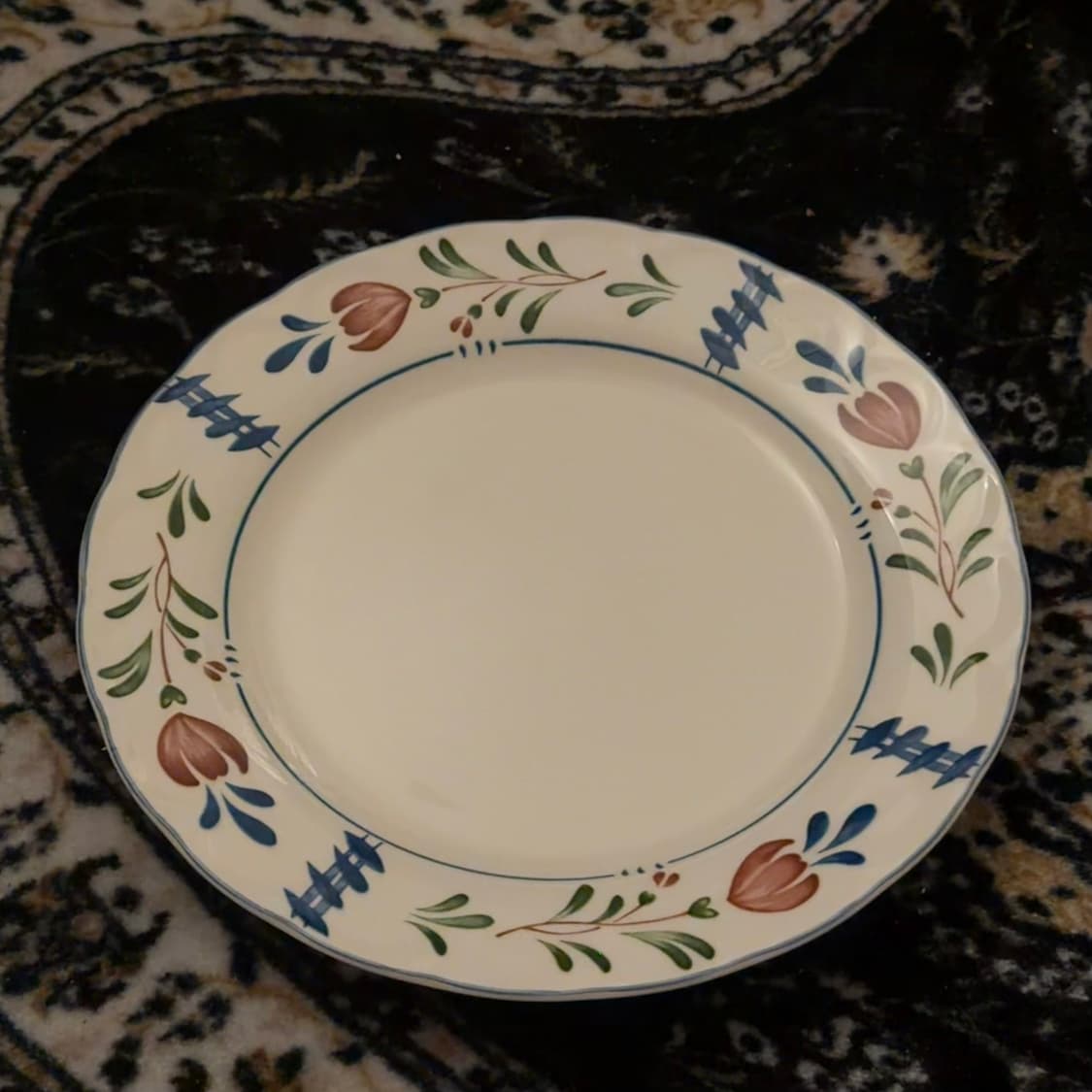 NIKKO 빈티지 디너 플레이트 상품이미지5