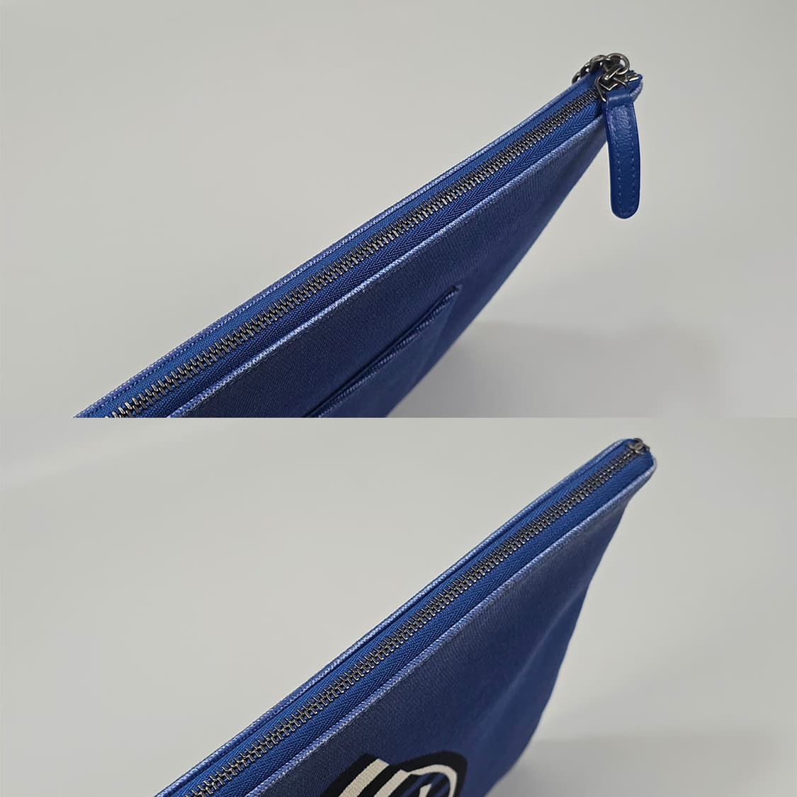 샤넬 뉴미듐 패브릭 참 클러치백 상품이미지7