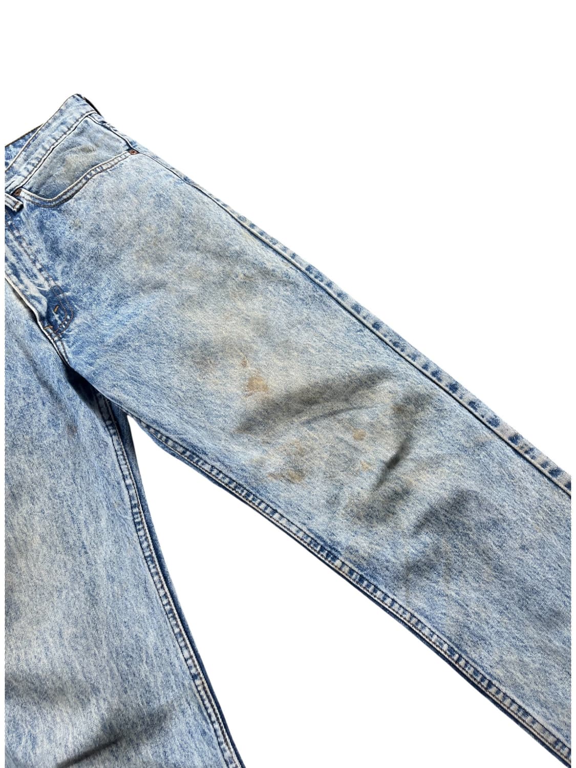 Levi's 스톤워시드 연청 데님팬츠  상품이미지3