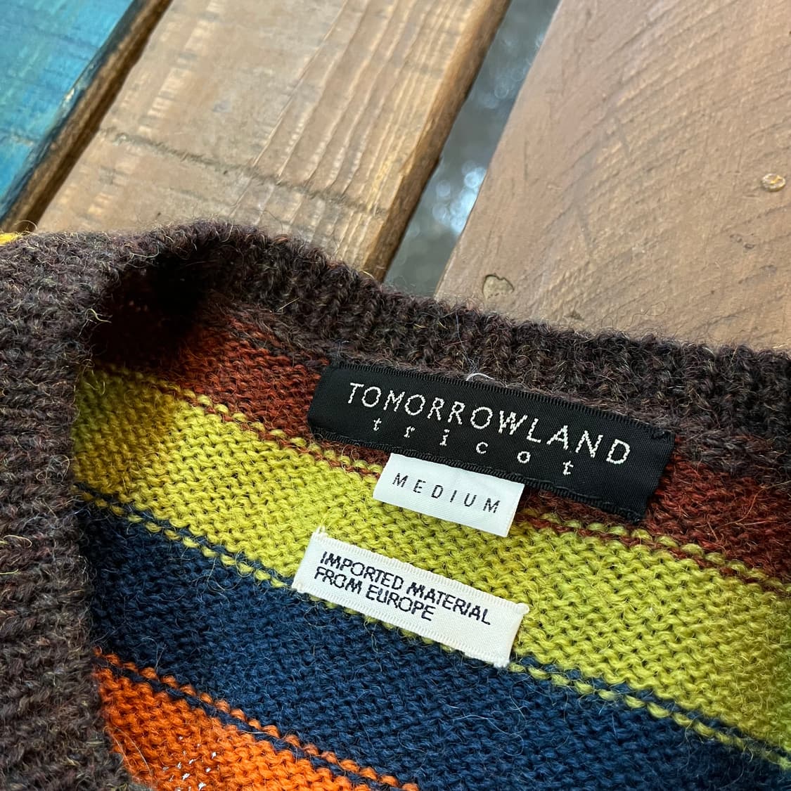 투모로우랜드 트리콧 유니섹스 니트 스웨터 상품이미지5