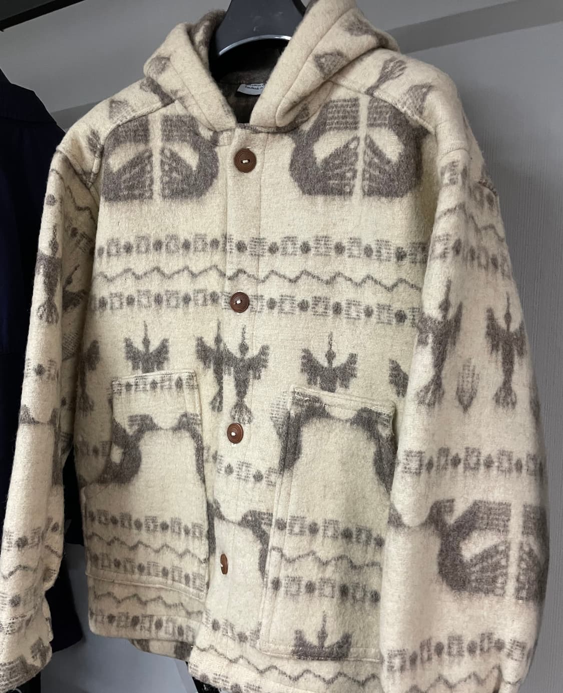 ARTEsania INDIgena 울 네이티브 패턴 자켓 상품이미지2