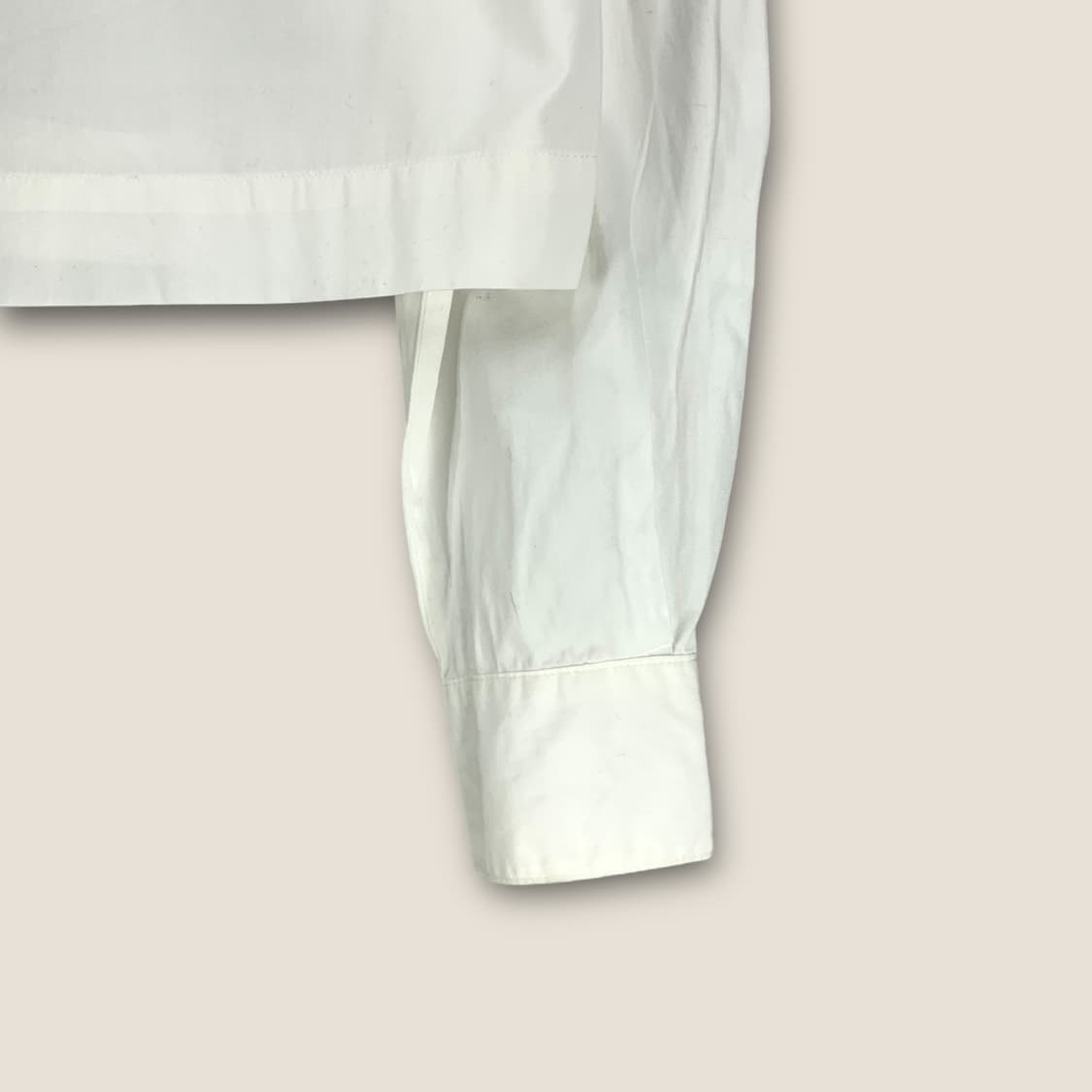 막스마라 크롭 코튼셔츠 상품이미지4