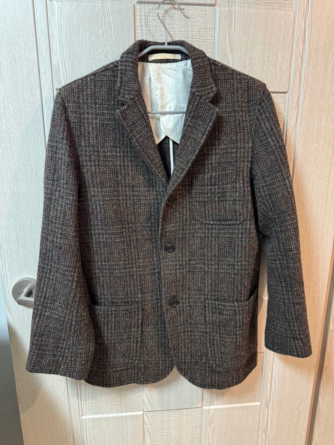 빔즈 플러스 해리스트위드 자켓 L사이즈 상품이미지1