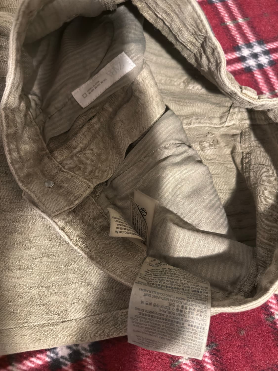 자라 데미지 베기핏 데님 상품이미지2