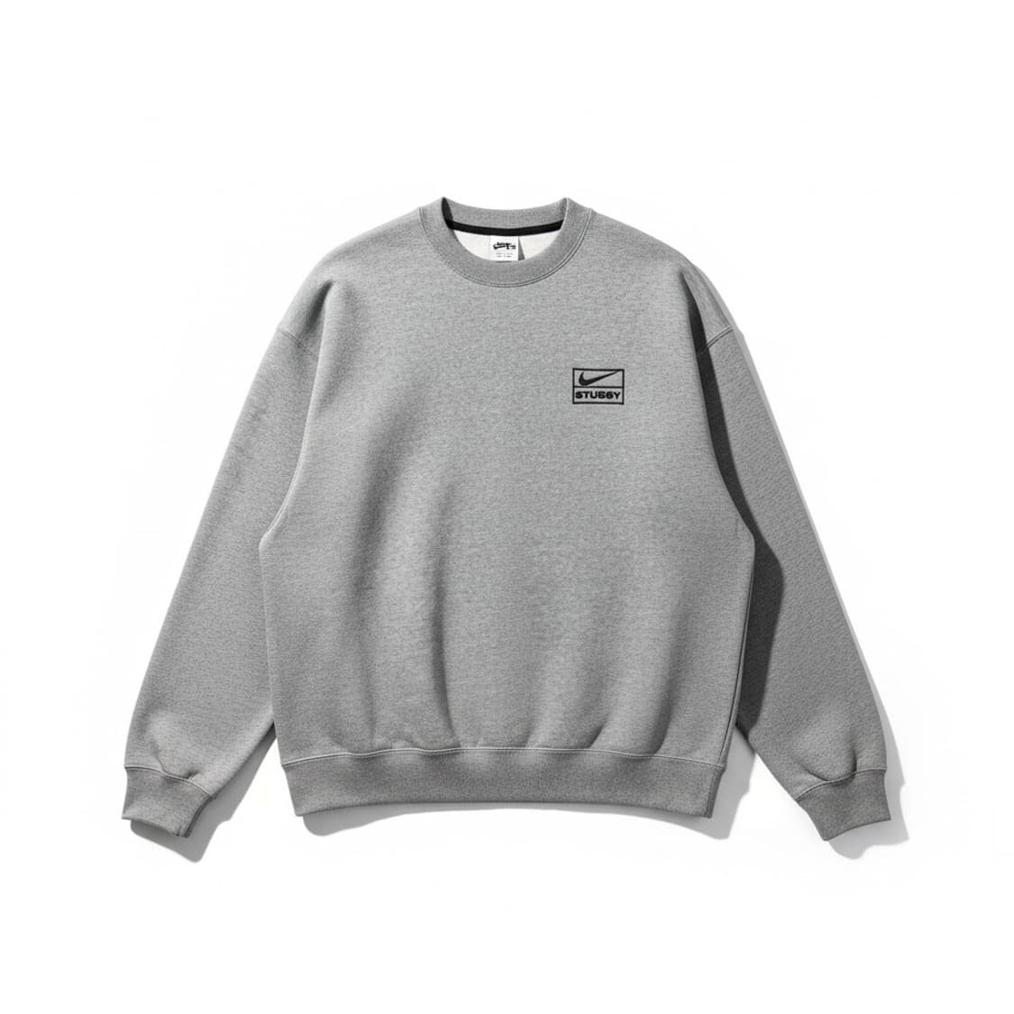 나이키 스투시 콜라보 맨투맨 그레이 M 상품이미지1
