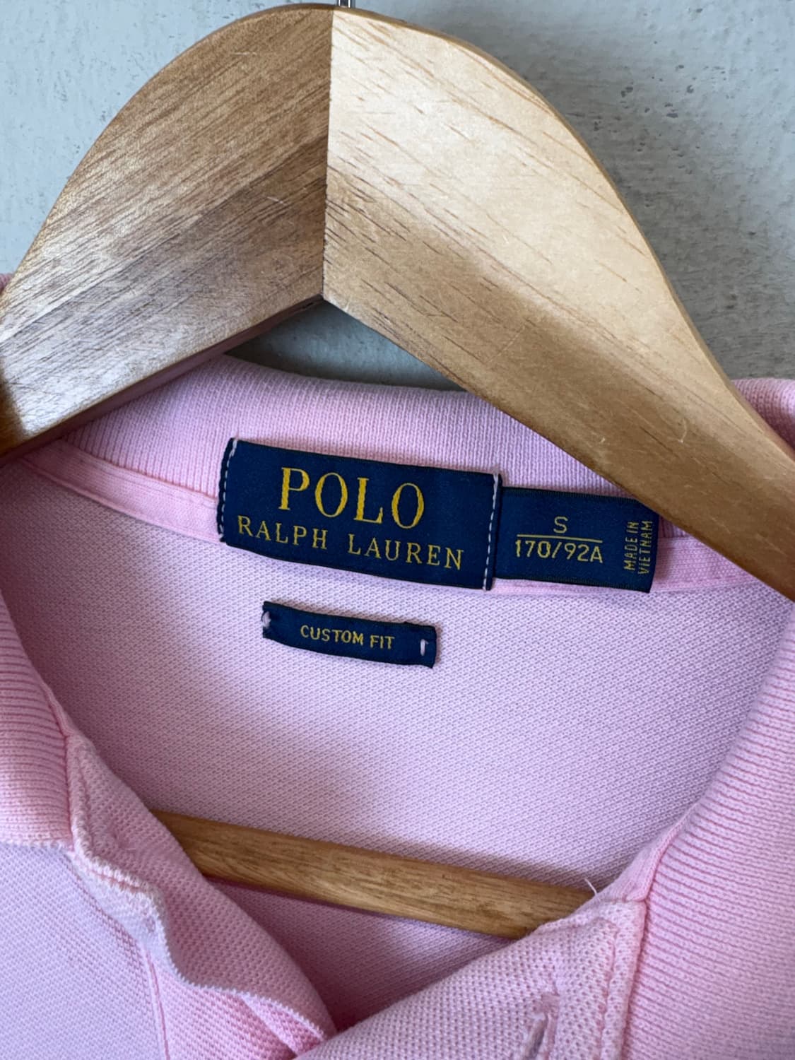 폴로랄프로렌 치프키프 빅포니 핑크 반팔 카라티 상품이미지6