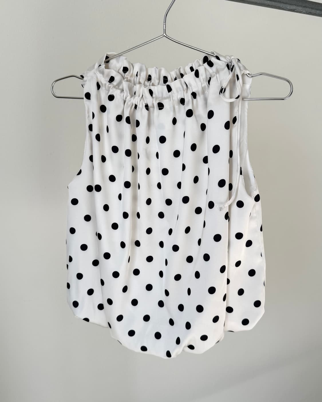 빈티지 도트 블라우스 상품이미지1