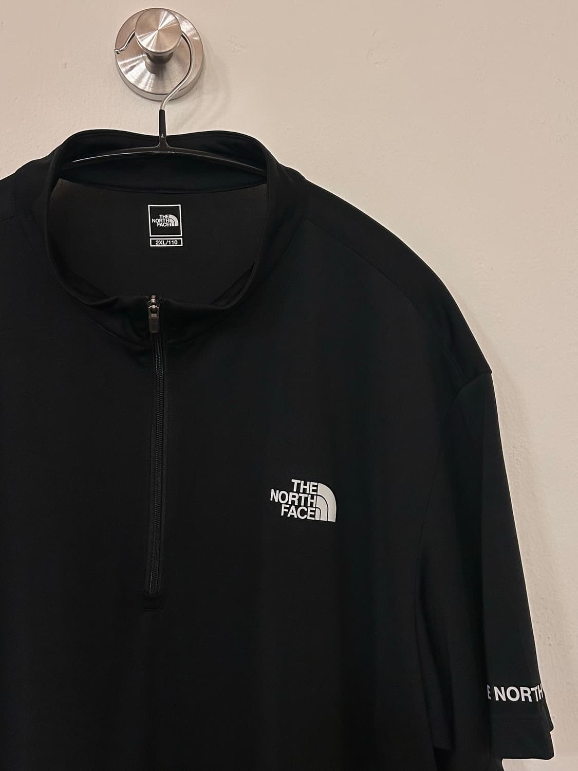 노스페이스 기능성 반팔티 2XL 블랙 상품이미지3