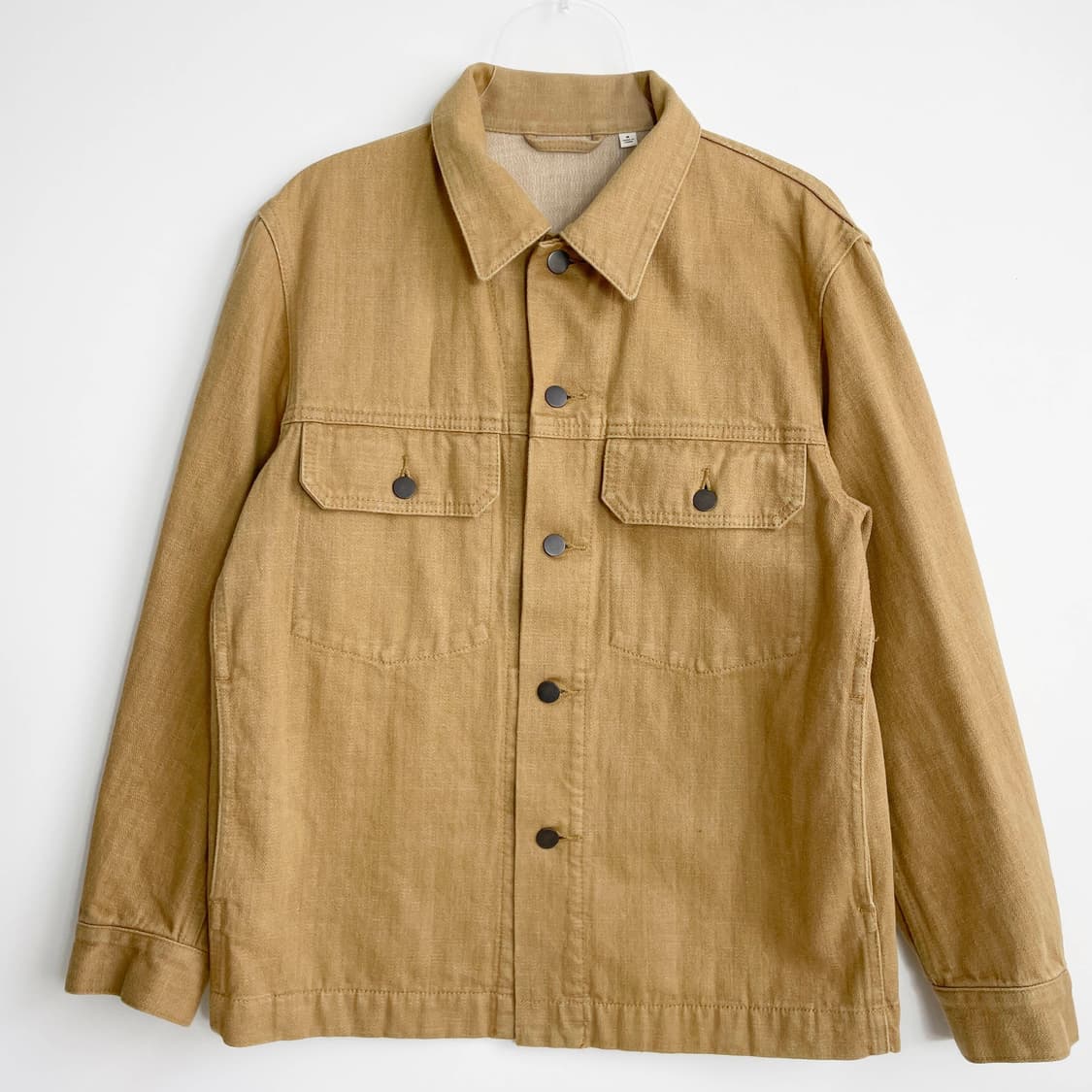  B1 유니클로 U 코튼 트러커 자켓 M사이즈 상품이미지1