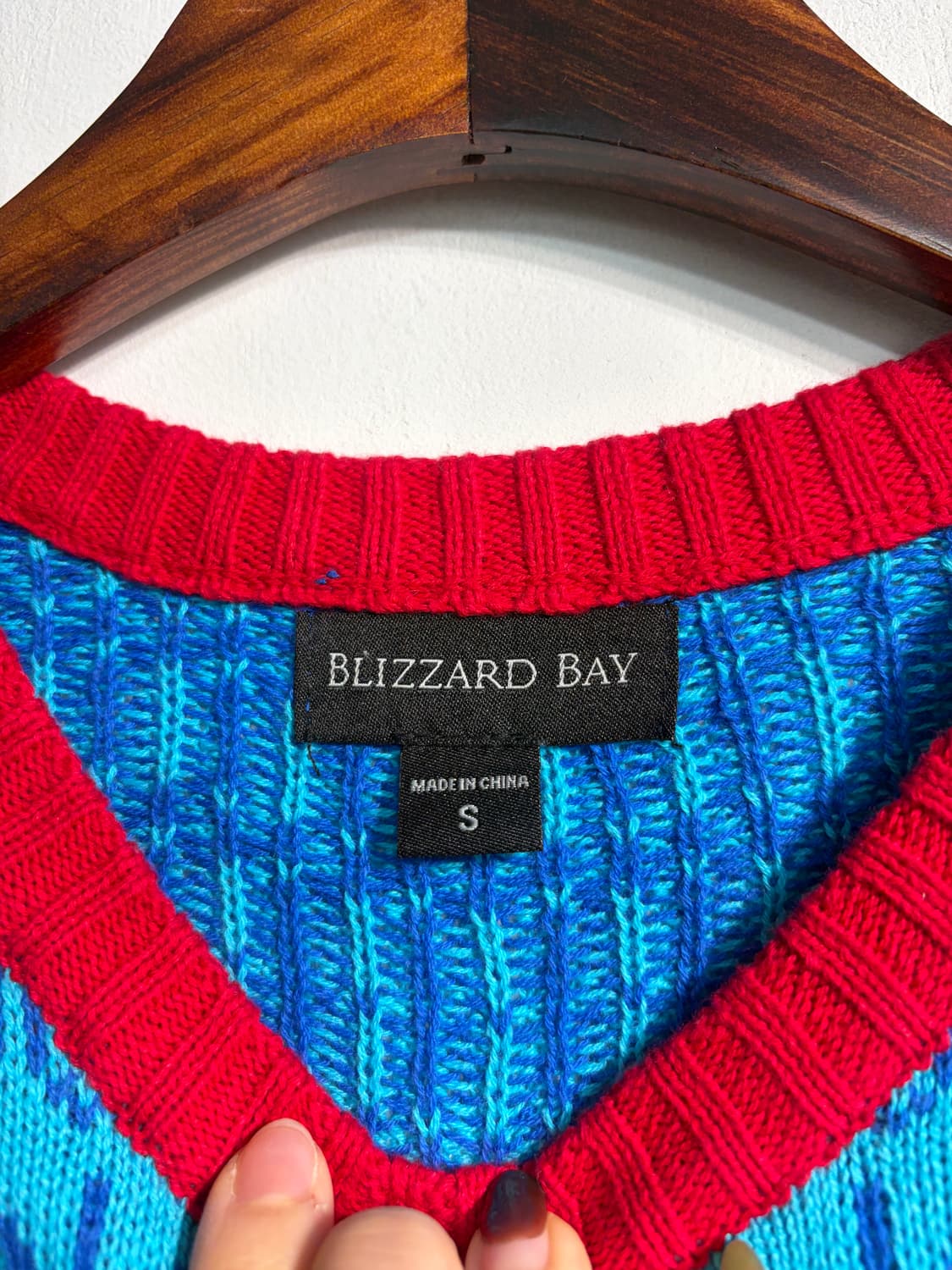 U.S.A. 크리스마스 매너티 어글리니트 코튼100%  상품이미지5