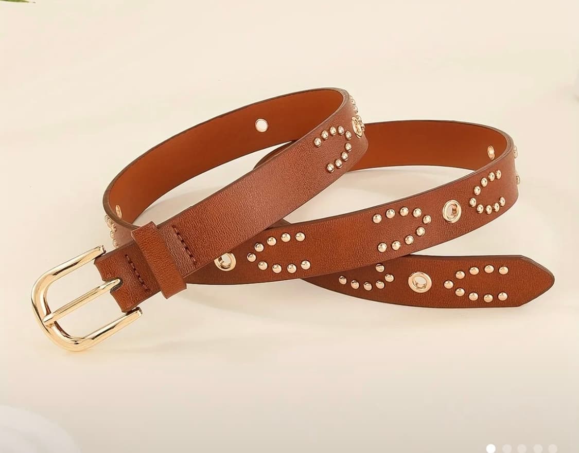 빈티지 스터드 벨트 상품이미지2