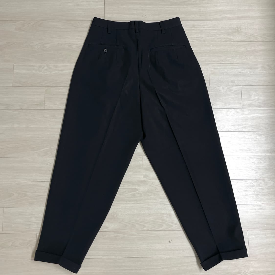 요지야마모토 뿌르옴므 와이드 울 트라우저 상품이미지6