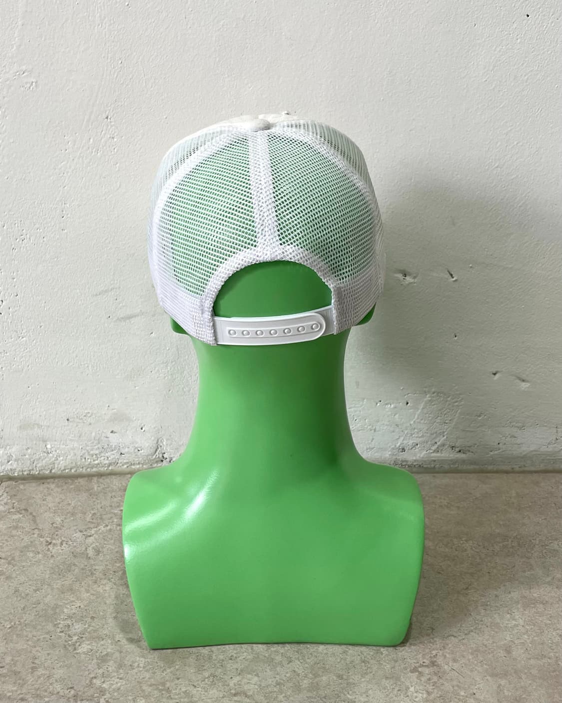 Stripe Skull Pearl White Cap Hat 상품이미지5