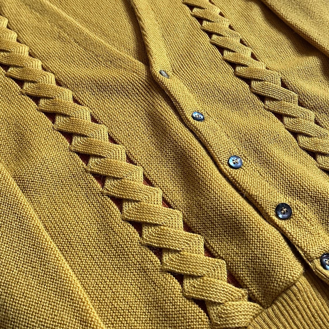 60’s Skm penguin vintage wool cardigan 상품이미지5