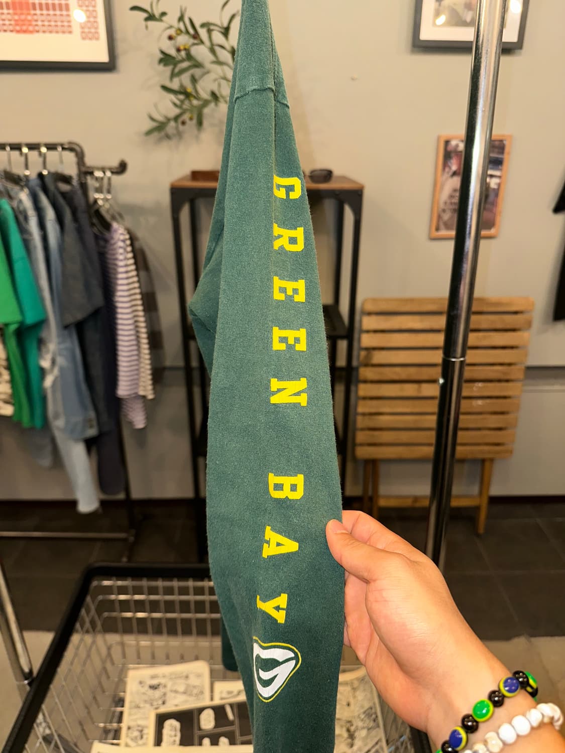 00’s NFL Green Packers team wear sleeve 상품이미지6
