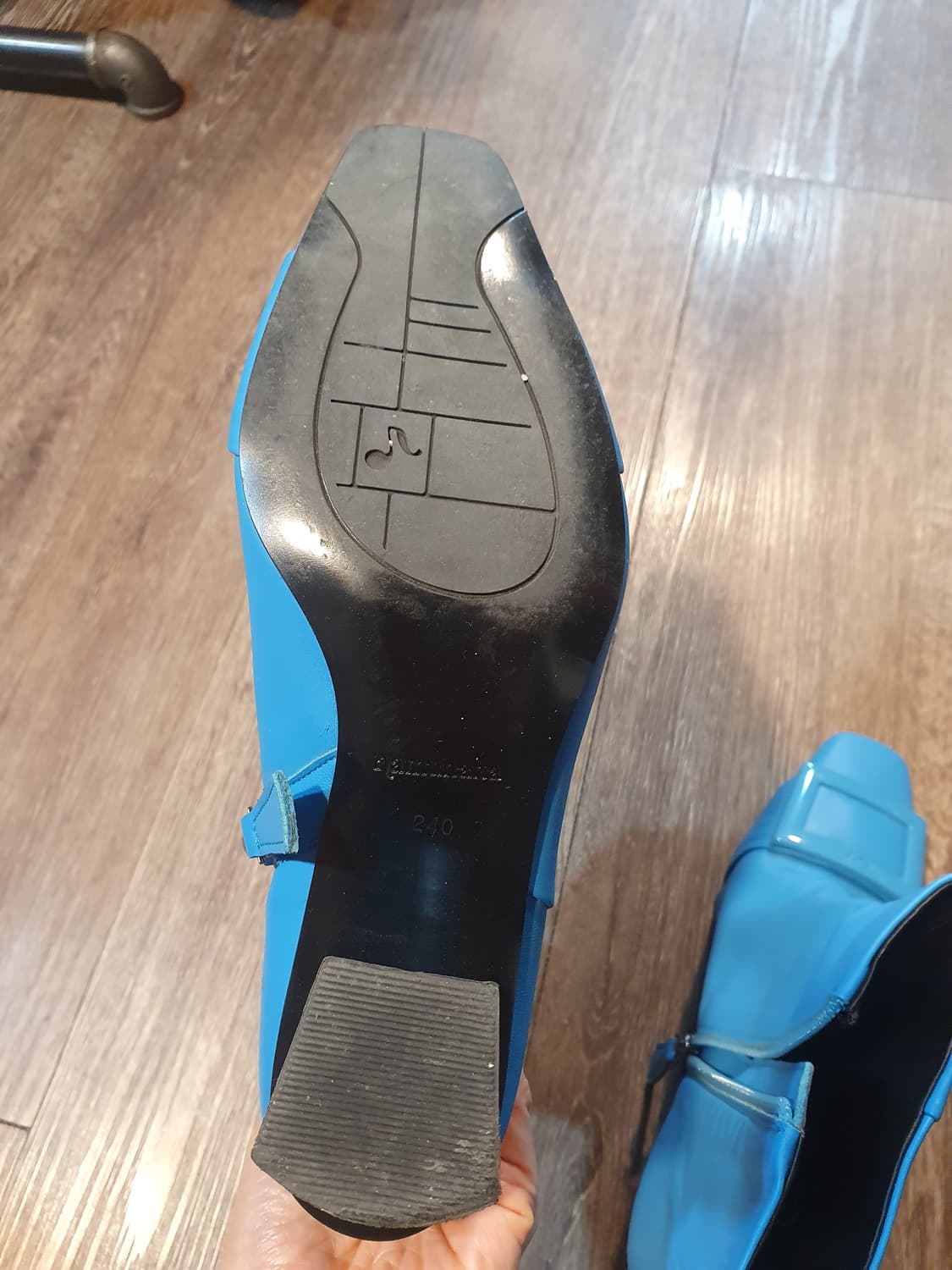 나무하나 파란색 앵클 부츠 240mm 상품이미지7