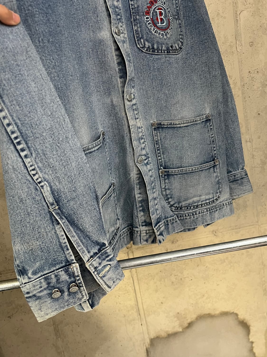 90s USA BADU JEANS DENIM JACKET 상품이미지8