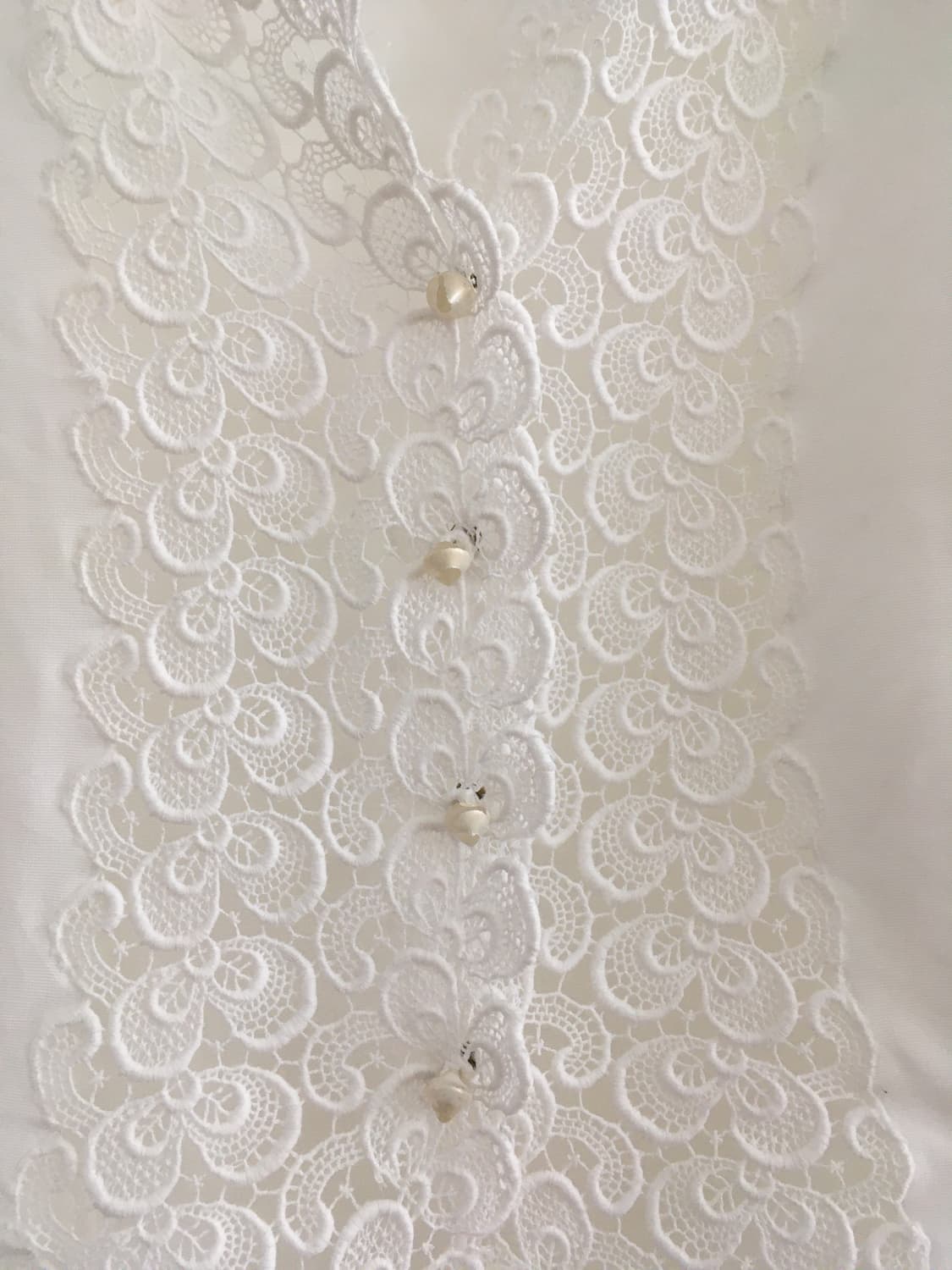 rough lace white shirts (Europe) no no 상품이미지6