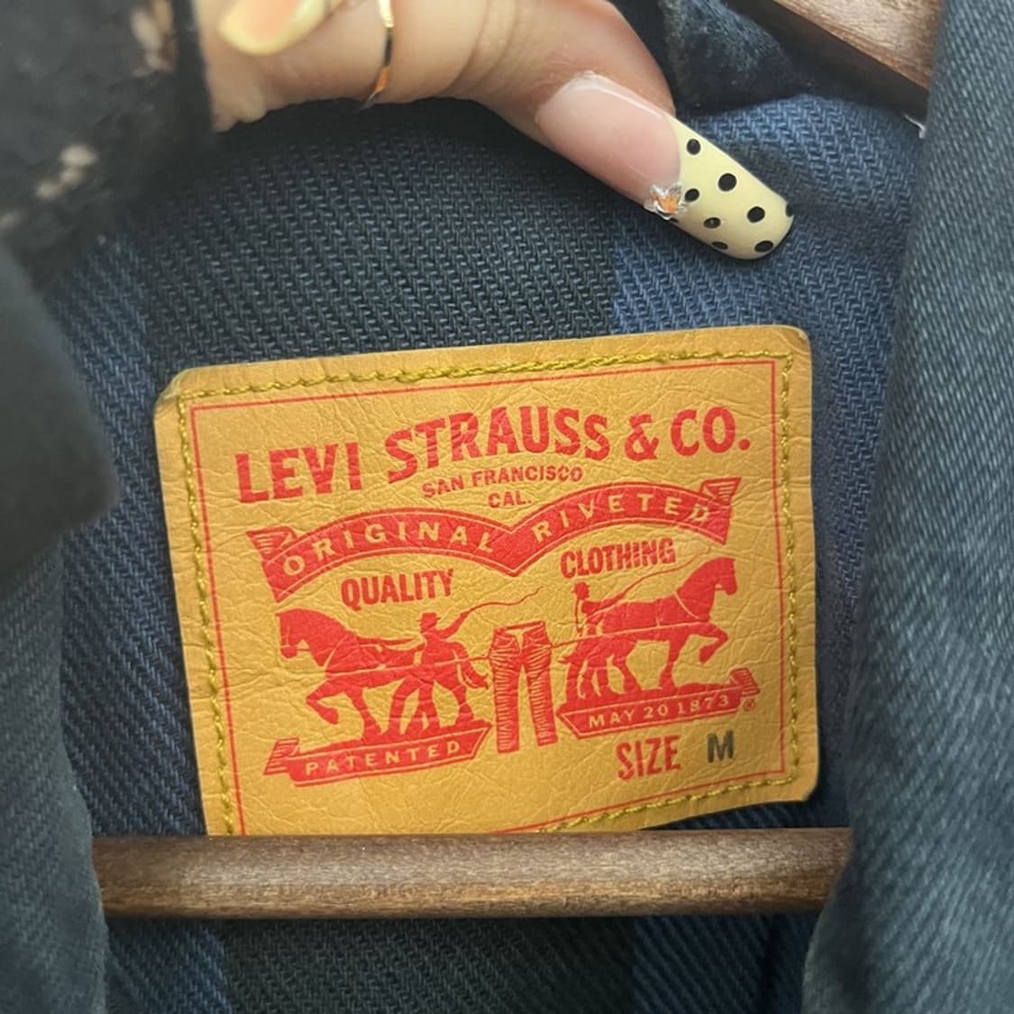 리바이스 올드스쿨 빈티지 컨트리 트러커 데님자켓 M C09754 상품이미지5