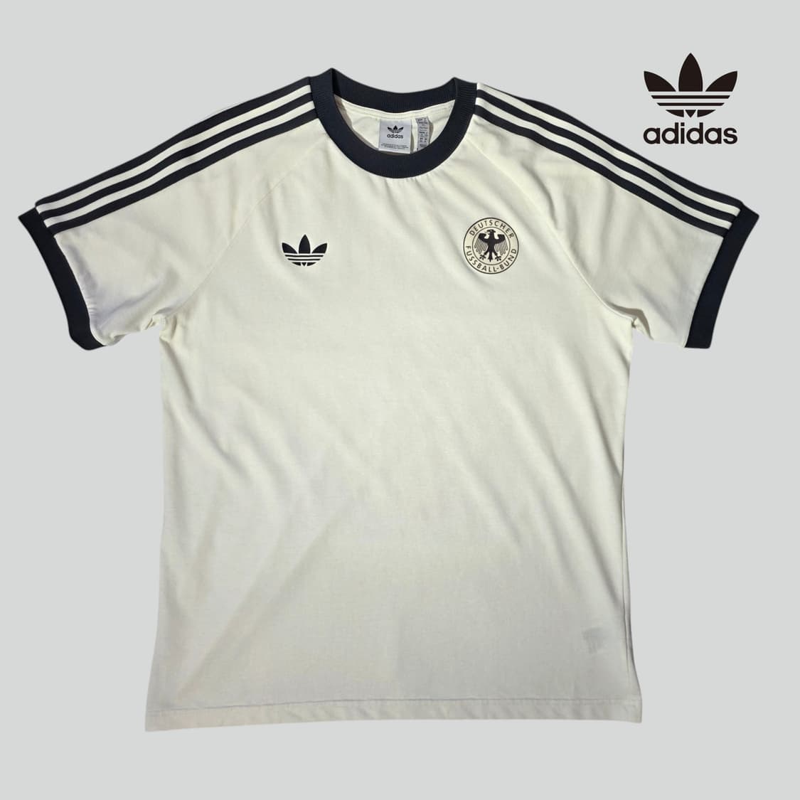 [3XL]아디다스 독일 아디컬러 삼선 티셔츠 상품이미지1
